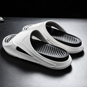 Dép Đi Biển Mùa Hè 2023 Cho Nam Đế Mềm Chống Trượt Thể Thao Bóng Rổ Đế Dày EVA Thoáng Khí Thường Ngày