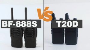 Baofeng BF-T20D Mini Walkie Talkie GMSK Digital Analog Dual Mode Set Handheld Two Way Radio Long Range UHF Radio Type-C Charger Upgrade BF T20 888S