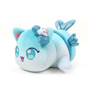 Beast Kingdom | Hot Aphmau Plush Meemeows Food Cat Plushies Toy Cute Cola Fries Donut Cat Plushes Stuffed Dolls Sleeping Pillow Christmas Gift