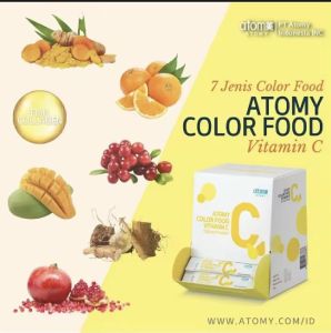 VITAMIN  C ATOMY ORIGINAL COLOR FOOD