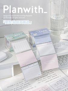 Planwith สติ๊กเกอร์ฉลากดัชนีการยึดเกาะสูง เหมาะสําหรับนักเรียนและผู้เชี่ยวชาญด้านธุรกิจ การใช้งานอเนกประสงค์ด้วยภาพที่แข็งแกร่ง