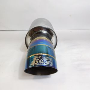 KNALPOT MOBIL JS RACING FUL STAINLES NGEBAS GAHAR UNIVERSAL BISA SEMUA JENIS MOBIL BENSIN
