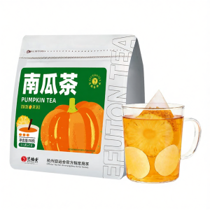 EFUTON TEA | Pumpkin Coconut Pineapple Five Finger Gastrodia Tea Fruit Cold Brew Teabag