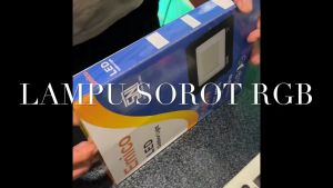 LAMPU SOROT RGB WARNA WARNI LED 10W 20W 30W 50W 100W TAMAN TEMBAK HIAS PANGGUNG OUTDOOR WATERPROOF