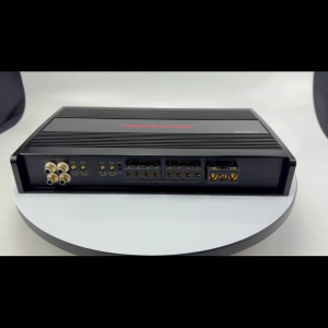 ROAD WING RW-120.4II 4CH Pure Power Amplifier Class AB 4×120W RMS 4Ω Individual Gain Control For Subwoofer Speaker Proton Perodua Ready Stock