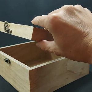 Hộp Gỗ Đựng Quà cao cấp plywood 20x20x10cm – Hộp Gỗ Đựng Đồ - Hộp Gỗ Đựng Trang Sức – Hộp Gỗ Quà Tặng - Hộp Đựng Trà Bằng Gỗ plywood loại 1