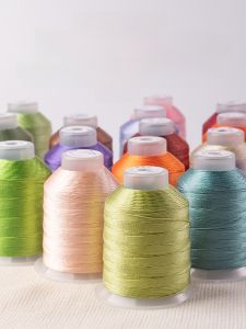 12-Ply Yarn Morandi Color DIY Handmade Material Woven Rope Bracelet Pendant Hanging Rope Hand Rope Braiding Line Materials