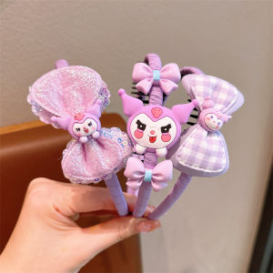 Lovely Anime Sanrio Baby Headband Cute Cartoon Kuromi Headdress for Girl Princess Kids Hair Accessories
