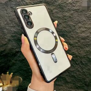 Luxury Plating Case For Samsung Galaxy A57 5G A576B A576B/DS A576Q A576U1 A576W A576Z Back Cover Cases Camera Protector