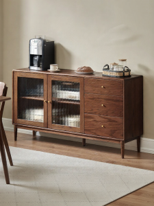 YUANSHI YUANSU | Solid Wood Simple Sideboard