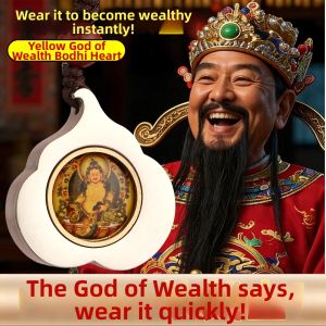 FUGUANGPUZHAO | Wealth Attraction Buddhist Amulet Pendant