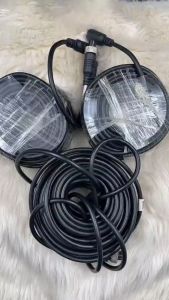 4Pin Connector Plug Video and Power Shield AV Cable Waterproof Shock Proof for Car Truck BUS Caravans Motorhome Horse Trailer Reverse Camera Parking