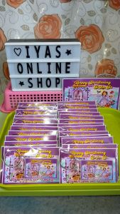 SOFIA Personalized Keychain Souvenir Giveaways (FreeLayout) party set birthday christening baptism baby kids girls