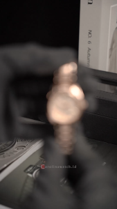 Jam Tangan Wanita Christophe Arden CA 2001 LDBRGLN Rose Gold Dial Rose Gold Stainless Steel Strap