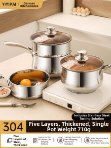 YIYIPAI | Nồi Súp Inox 304 Dày và Cao