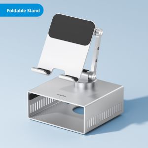 Hagibis | 360 Degree Rotatable Support Stand for Tablets Phones Macmini M4pro and Storage