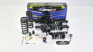 1Pcs-ATAKA CNC 320MM/340MM Rear Shock Full Fully Adjustable Suspension For Click125/150 BEAT FI/CARB