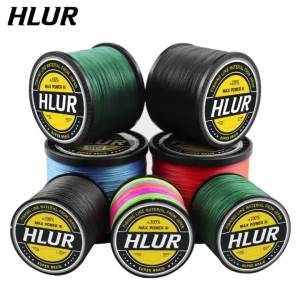 HLUR NEW Fishing Line Super Strong 300M X16 X12 X8 X4 PE Braided Fishing Lines High Strength 16/12/8/4 Strands