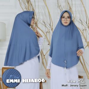 Hijab bergo syari jumbo jersi premium/Kerudung bergo syari jumbo jersey XL dan XXL