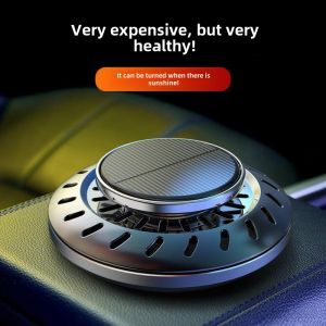 Rotating Car Fragrance Odor Removal UFO
