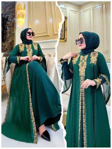 GAMIS ABAYA MEWAH TERMURAH