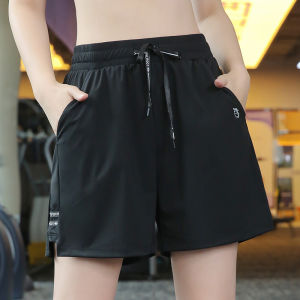 กางเกงขาสั้นผู้หญิงไซส์ใหญ่ กางเกงขาสั้นวิ่งออกกำลังกายแบบลำลองสำหรับฤดูร้อน กางเกงกีฬาแบดมินตันเทนนิส 5 จุด กางเกงขายาว 5 จุด