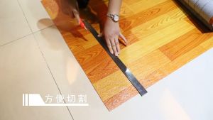 🌟 ปูพื้นห้องนอน เสื่อน้ำมัน ผิวด้าน หน้าทราย ลายไม้ แบบม้วนส่ง (หน้ากว้างคงที่ 2 เมตร) ตัดรวมยาวเป็น1ม้วน thick linoleum waterproof non-slip fireproof resistant to dirt no smell if damaged compensate