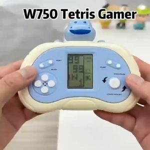 Tetris Game Brick Game Arcade Gameboy Pixel Retro Handheld Game Kuromi Game Consule Mainan Kanak-Kanak 俄羅斯方塊遊戲機