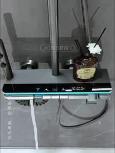 【Hydroelectric power】Stainless Steel Piano Key Design Shower Set For Bathroom Hot and Cold Complete Shower Set 4 in 1 With 4 Modes Water Outlet Pressurized Shower Household Water Heater Constant Temperature Nozzle Gun