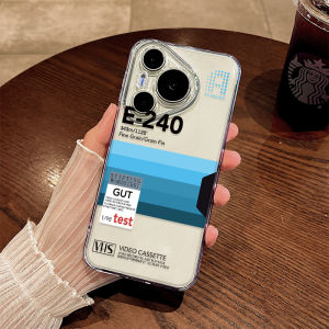 LingRong Huawei Pura80 Phone Case Retro Film 70Pro New Transparent P60 Lens P50 Protective Cover Ultra Creative High Art Personality DingTao P40 Soft Gel E Anti-Fall