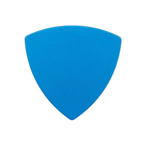 ปิ๊กกีตาร์ Delrin สีน้ำเงินด้าน | 5 ชิ้น | 0.5 / 0.8 มม. | ทรงสามเหลี่ยม | จับกระชับ | ไม่ลื่นมือ | สีน้ำเงิน