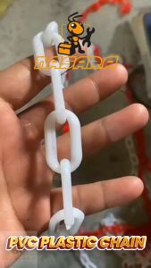 Nasara 1 Roll 6mm x 20m Safety PVC Plastic Chain Barricade PVC Link Chain Gate / Rantai Plastik Pagar / 塑料链条