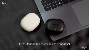 【NEW】HOCO EQ25 TWS Wireless Headset Bluetooth 5.4 Earphones HiFi Sound Ultra Long Battery Life With Mic Music Sports Earbuds For All Smartphones Universal