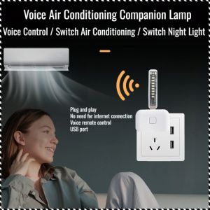 Smart Lights Simple Air Conditioning Lamp Intelligent Voice Remote Control Eye Protection Warm Light