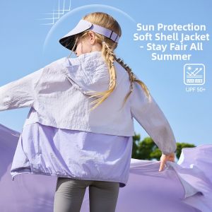 ASK JUNIOR | UV Protection Lightweight Cool Girls Jacket