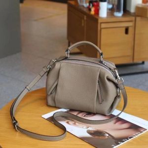 Royal Bagger New Fashion Crossbody Bags for Women Genuine Cow Leather Casual Multifunction Girl Shouldder Bags Large Capacity Ladies Handbag