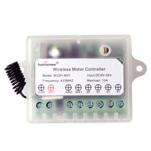12-36V DC Motor Remote Control Switch For Tractable Door Coarse Electric Push Rod Linear Actuator Forward Reverse Receiver