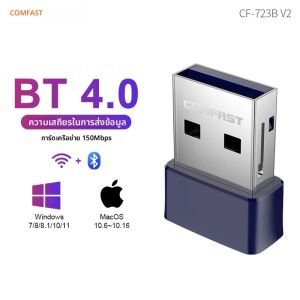 COMFAST Bluetooth 5.3 WiFi 6 Dongle AX900 USB WiFi Adapter Driver ฟรี 2.4GHz และ 5.8GHz สําหรับ PC/แล็ปท็อป Win10/11
