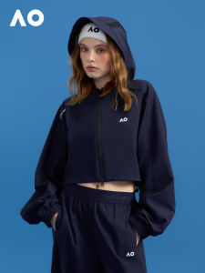 AO | Tennis Training Jacket Women Loose Drawstring