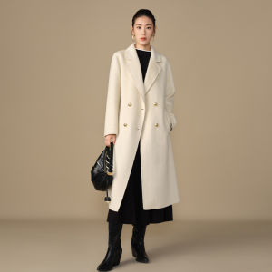 DUSHU | Zurich Stylish Warm Camel Wool Coat