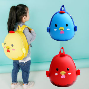 Kids Bag Cute Cartoon Animal PVC Backpack Kindergarten Mini School Bag Schoolbag Boys Girls Eggshell Bag