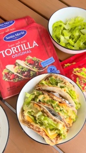 Santa Maria Tex Mex Tortilla Wrap Original Small (8-Pack) 200g Bundle of 3