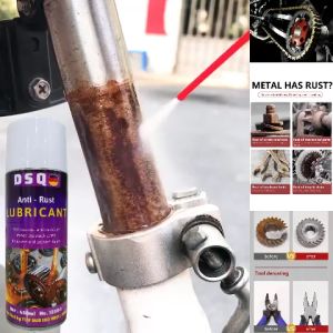 Dầu Chống Rỉ Sét - Xịt Rỉ Sét Dầu Bôi Trơn Xích Xe Máy Xe Đạp Bản Lề Cánh Cửa Ổ Khóa - Dsq Anti Rust [MILOZA]