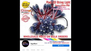 50pcs 9MM 12MM LED Pixel String Light Module: A Comprehensive Guide