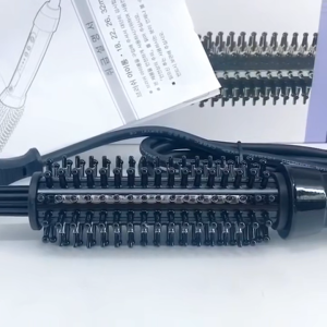 2 In 1 Professional Ceramic Hair Curler Electric Hot Comb Multifunction Hair Brush Hair Curlers Roller Styling Tool Curling Iron