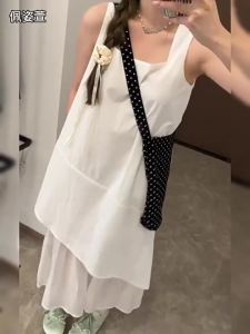PEIZIXUAN | French Style Sleeveless Long Dress