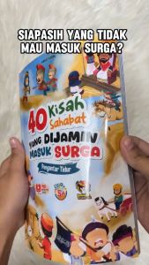 Buku Cerita 40 Kisah Sahabat yang Dijamin Masuk Surga: Buku Anak Best Seller PQS Sumber Ilmu