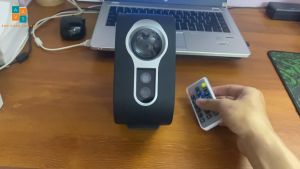 Đèn Nền Thiên Hà V2 |Đèn Laser Bầu Trời sao Version2 Kết Hợp Loa Bluetooth Trang trí phòng bay phòng karaoke phòng ngủ