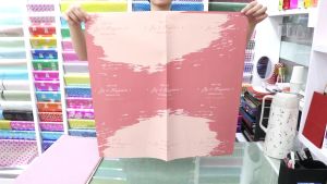 20 LEMBAR Kertas Buket Bunga Flower Wrapping Paper Bi Color 2 Warna 6018