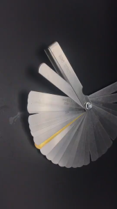 32 Blades 0.04-0.88mm Feeler Gauge Pengukur Setelan Klep Alat Ukur Celah